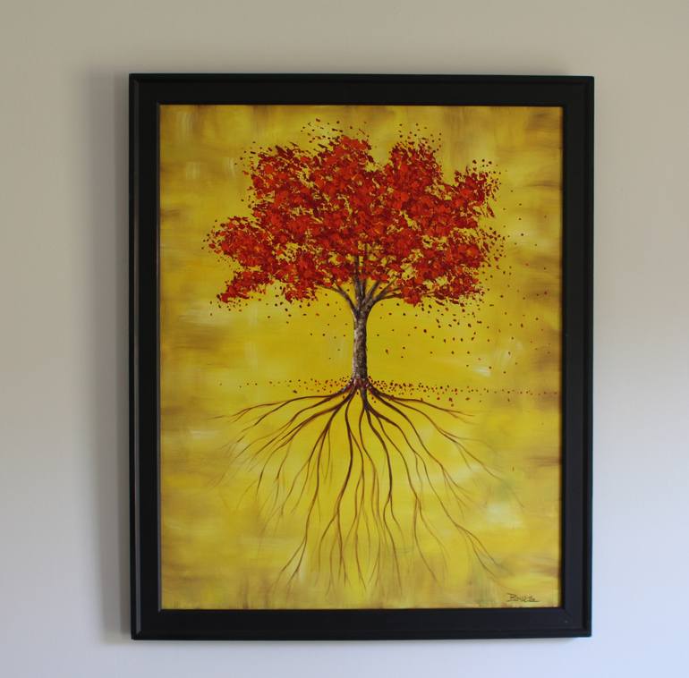 Original Tree Painting by Ben Kelley
