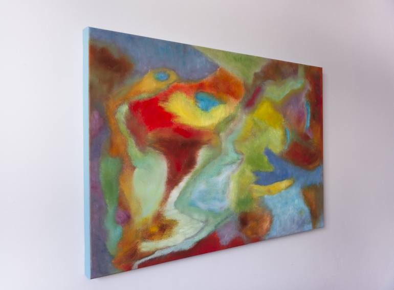 Original Abstract Painting by Lena Elinbrook