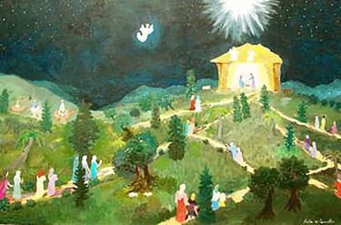 Print of Religious Paintings by Katia de Carvalho