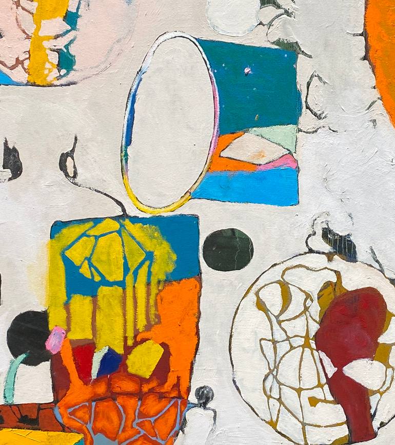 Original Contemporary Abstract Painting by Mark Ashworth