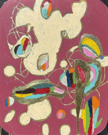 Original Contemporary Abstract Painting by Mark Ashworth