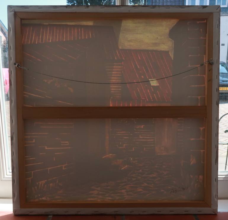 Original Documentary Architecture Mixed Media by Anna Belleforte