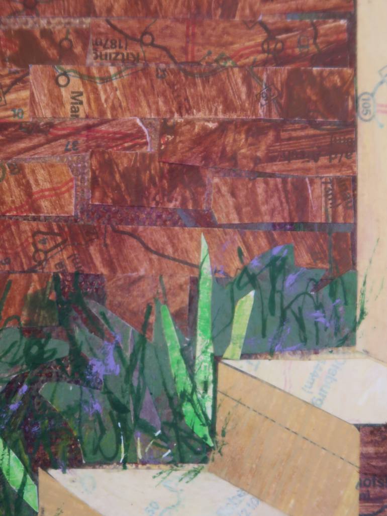 Original Documentary Architecture Mixed Media by Anna Belleforte