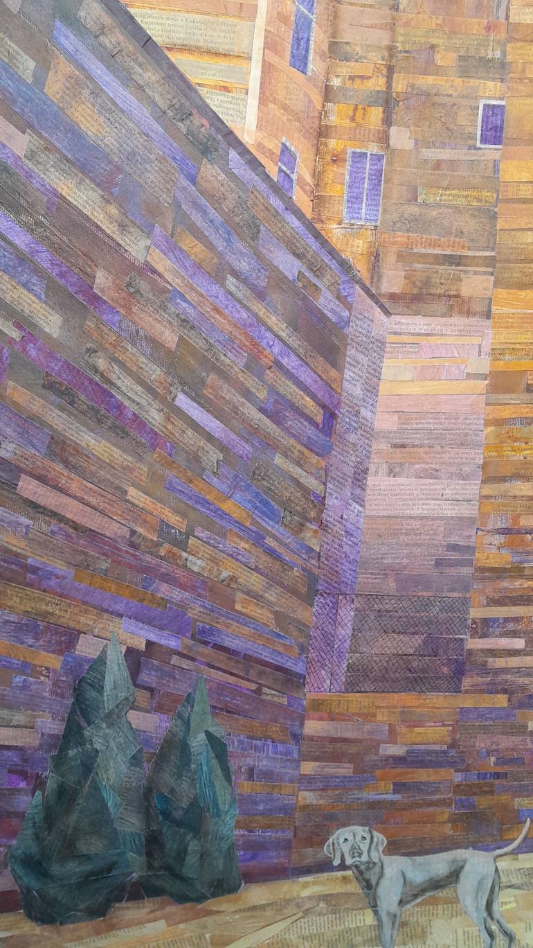 Original Documentary Cities Mixed Media by Anna Belleforte