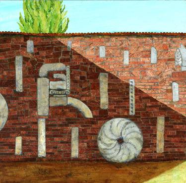 Original Classicism Classical Mythology Mixed Media by Anna Belleforte