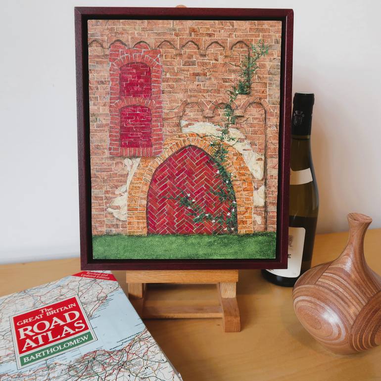 Original Figurative Architecture Painting by Anna Belleforte