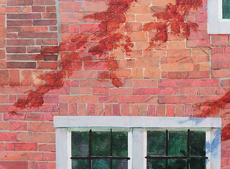 Original Documentary Architecture Mixed Media by Anna Belleforte