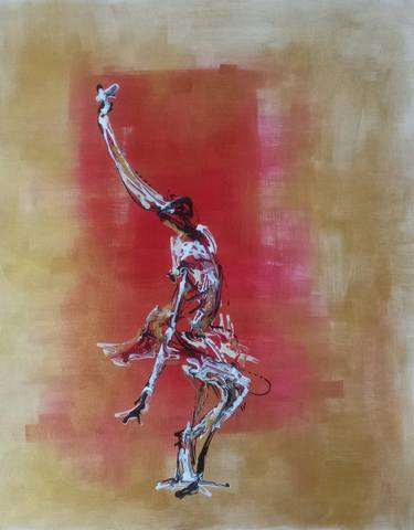 Print of Abstract Performing Arts Paintings by Clint Andre Samuel