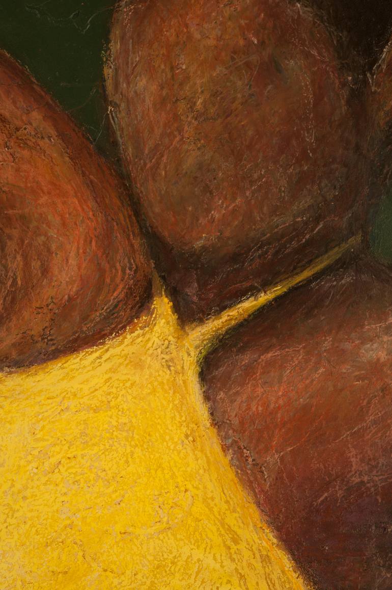 Original Abstract People Painting by Clint Andre Samuel