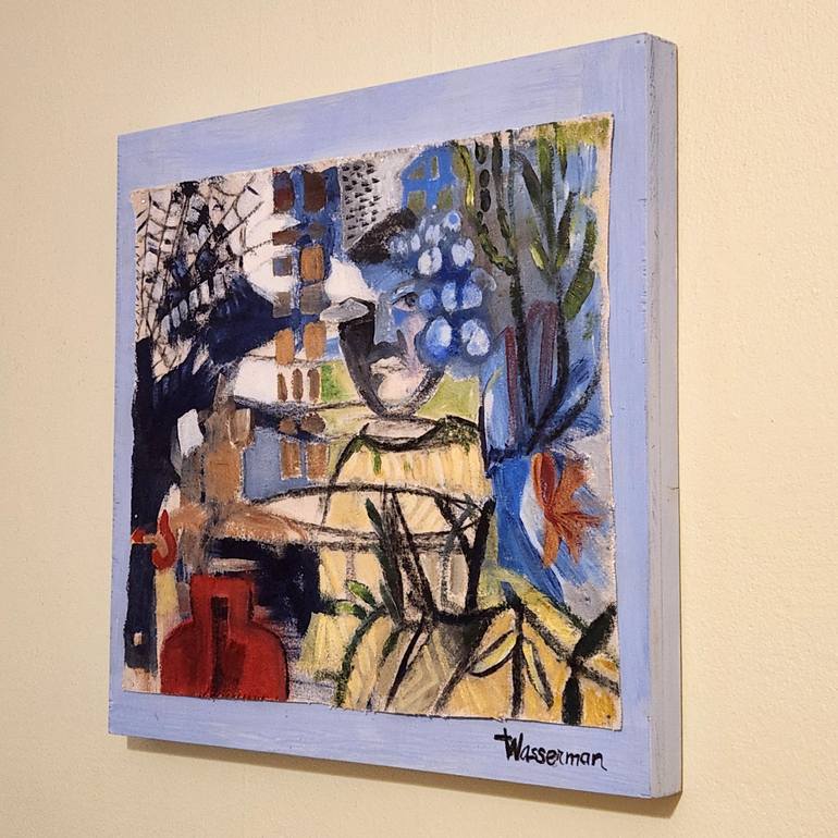 Original Abstract Women Painting by Tamara Wasserman