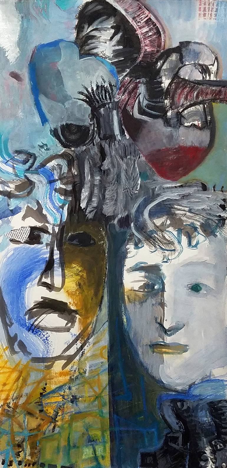 Print of Expressionism Music Paintings by Tamara Wasserman