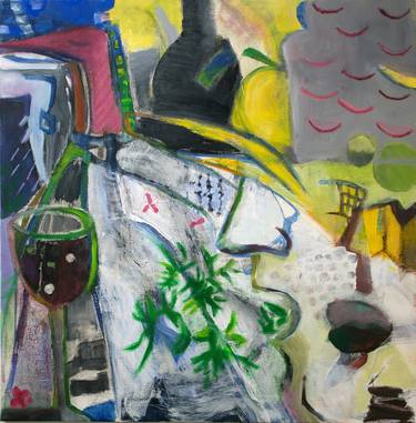 Original Abstract Expressionism Love Paintings by Tamara Wasserman