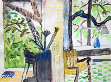 Original Interiors Paintings by Tamara Wasserman