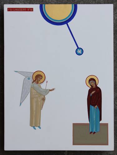 Print of Figurative Religion Paintings by Danylo Movchan