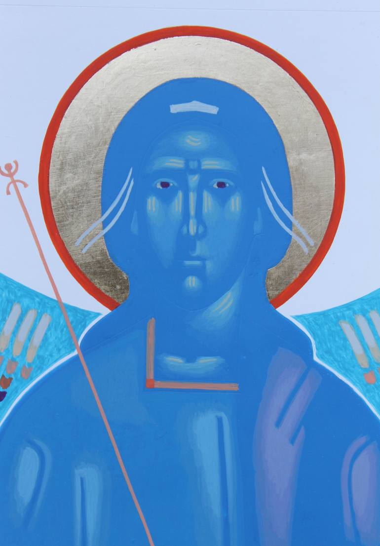 Original Figurative Religion Painting by Danylo Movchan