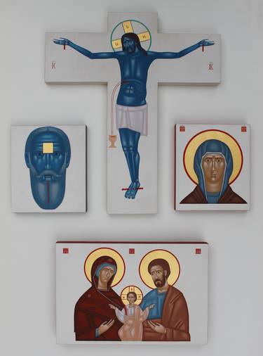 Print of Figurative Religion Paintings by Danylo Movchan