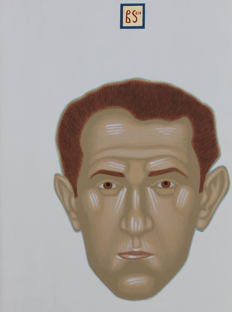 Original Minimalism People Painting by Danylo Movchan