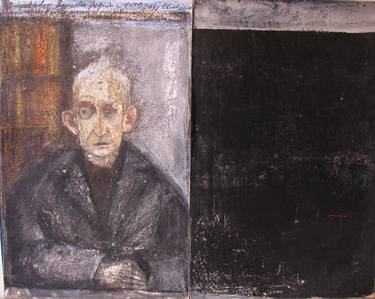 Portrait of old artist thumb