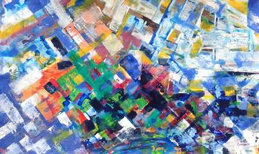 Original Abstract Expressionism Abstract Paintings by Luisana Perisse