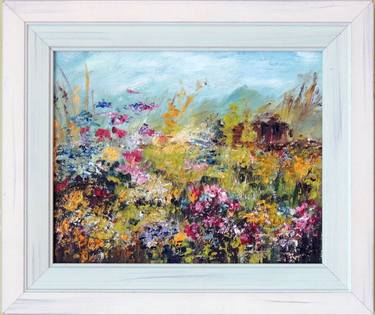 Print of Abstract Expressionism Garden Paintings by Monika Furmaniak