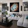 Crab Nebula on the wall