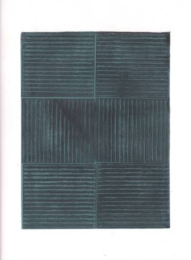Original Minimalism Geometric Printmaking by Elvia Perrin