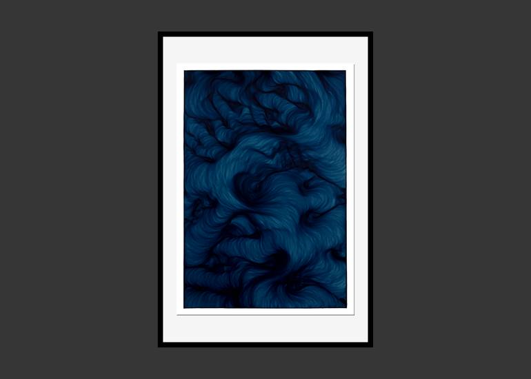 Original Minimalism Abstract Drawing by Lali Torma