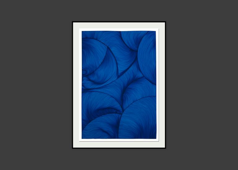 Original Minimalism Abstract Drawing by Lali Torma