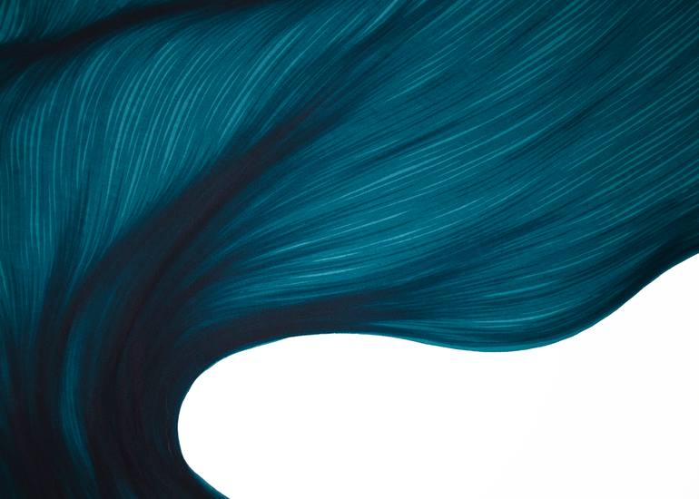 Original Abstract Drawing by Lali Torma