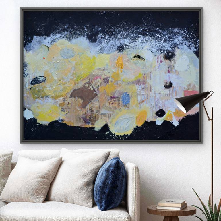 Original Contemporary Abstract Painting by Gabriel Prundeanu