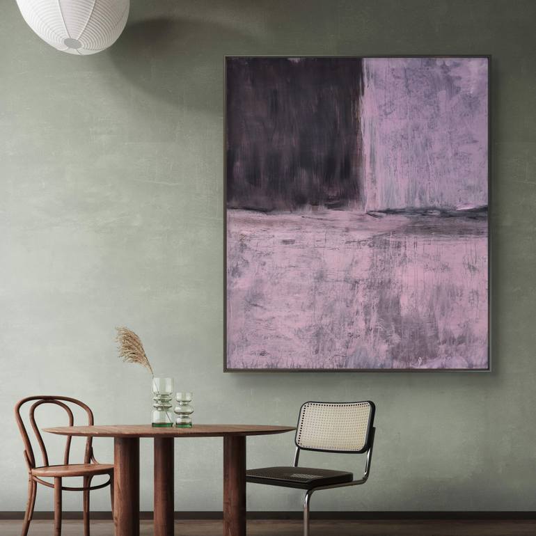Original Color Field Painting Abstract Painting by Gabriel Prundeanu