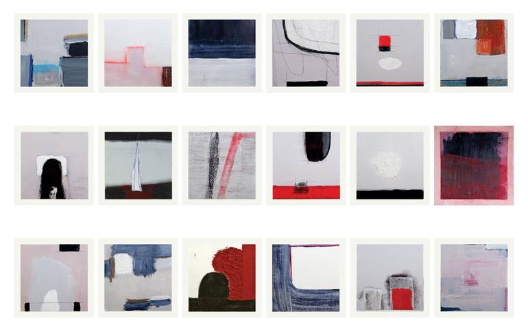 Original Conceptual Abstract Mixed Media by Sasa Vulic