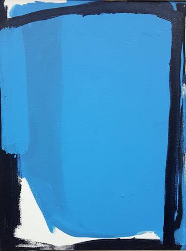 Original Minimalism Abstract Paintings by Sasa Vulic