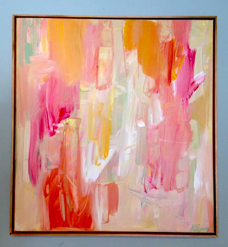 Original Abstract Expressionism Abstract Painting by Karla Ryan