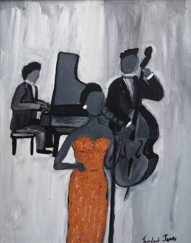 Print of Figurative Music Paintings by Jennylynd James