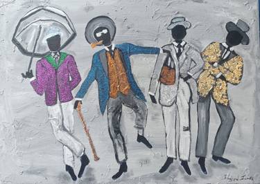 Original Figurative People Mixed Media by Jennylynd James