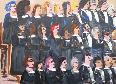 Print of Figurative Music Paintings by Jennylynd James