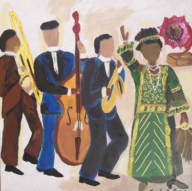 Print of Figurative Music Paintings by Jennylynd James