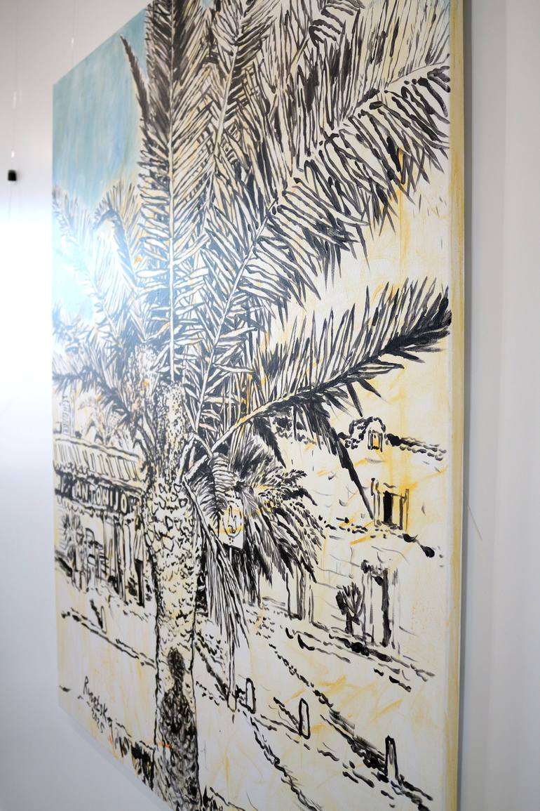 Original Contemporary Botanic Painting by Tetiana Rusetska
