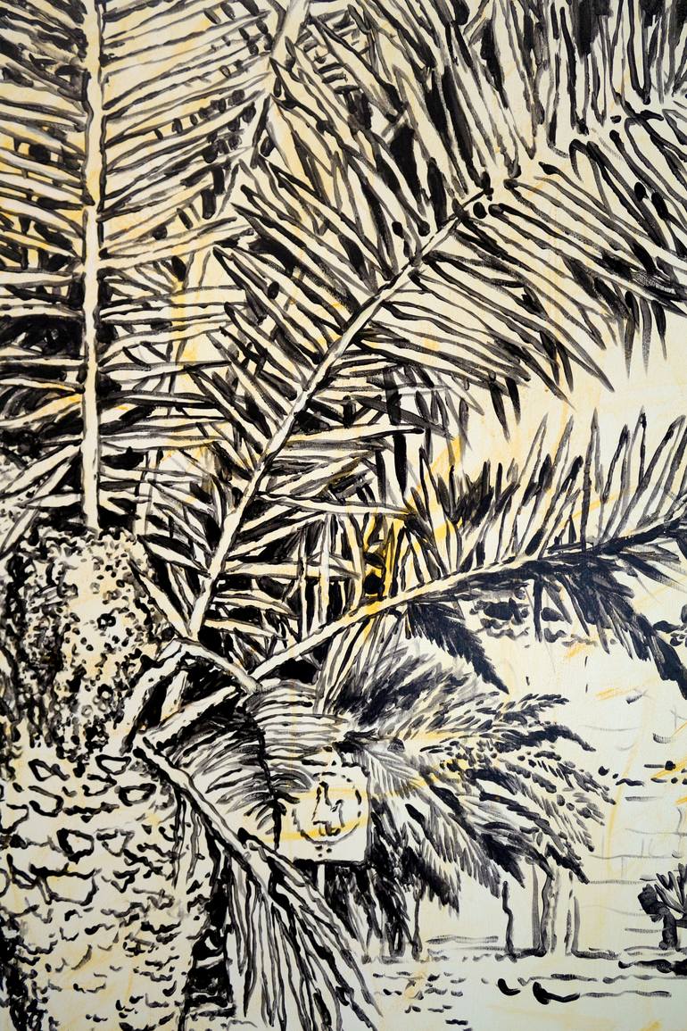 Original Contemporary Botanic Painting by Tetiana Rusetska