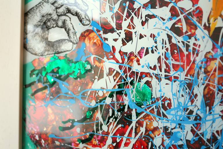 Original Conceptual Abstract Painting by Tetiana Rusetska