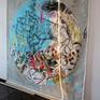 In my studio before the exhibition