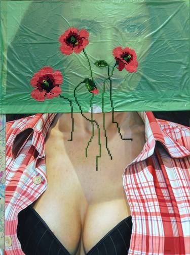 Original Women Collage by Lide Kaltzada