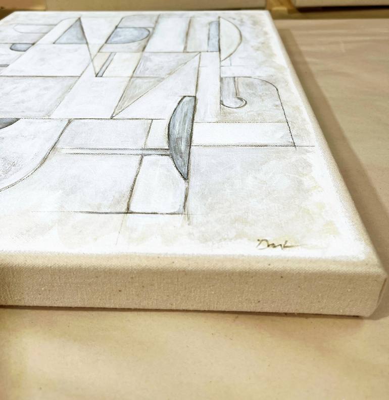 Original Cubism Abstract Painting by Darla Mckenna