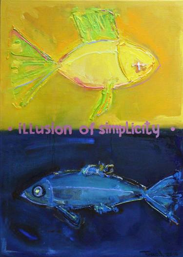 Print of Fine Art Fish Paintings by Andriy Baranovskiy