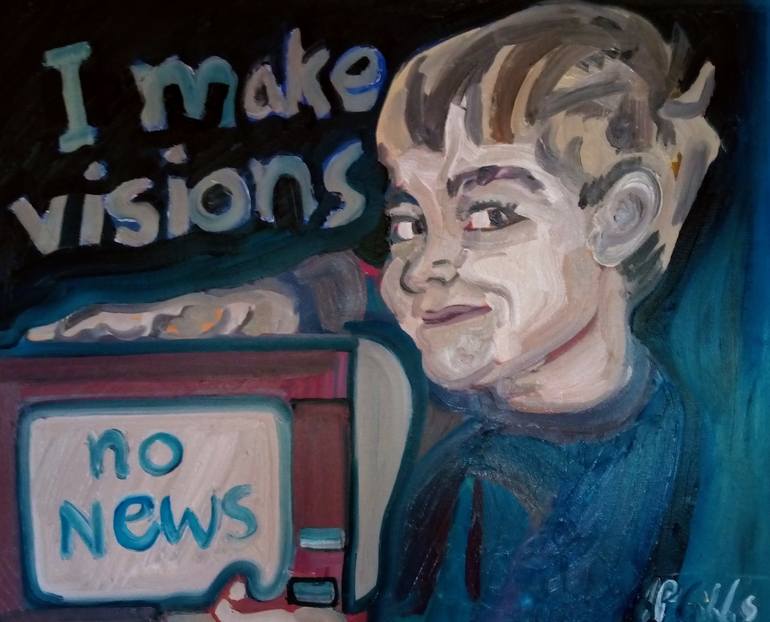 Original Fine Art Kids Paintings by John-Paul Gibbs