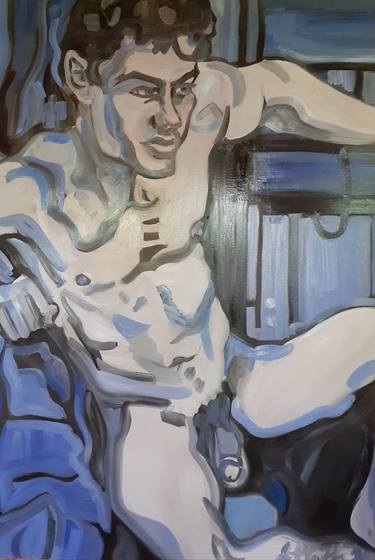 Print of Figurative Men Paintings by John-Paul Gibbs