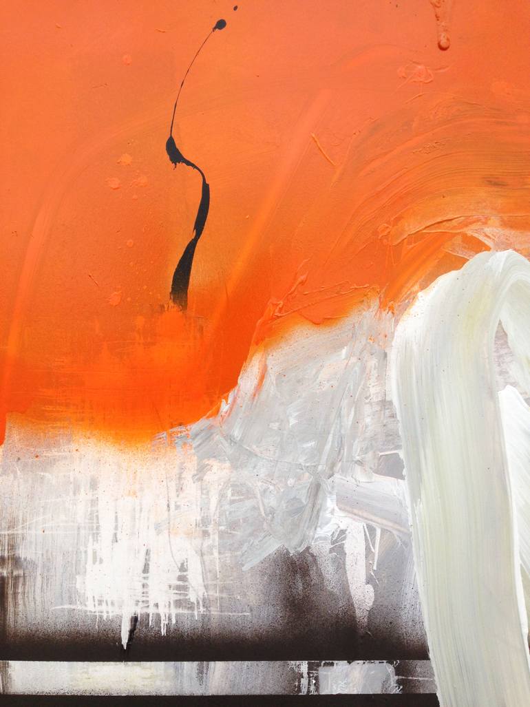 Original Abstract Expressionism Abstract Painting by Tom Glendenning