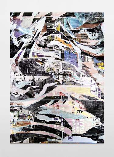 Original Abstract Collage by Tom Glendenning