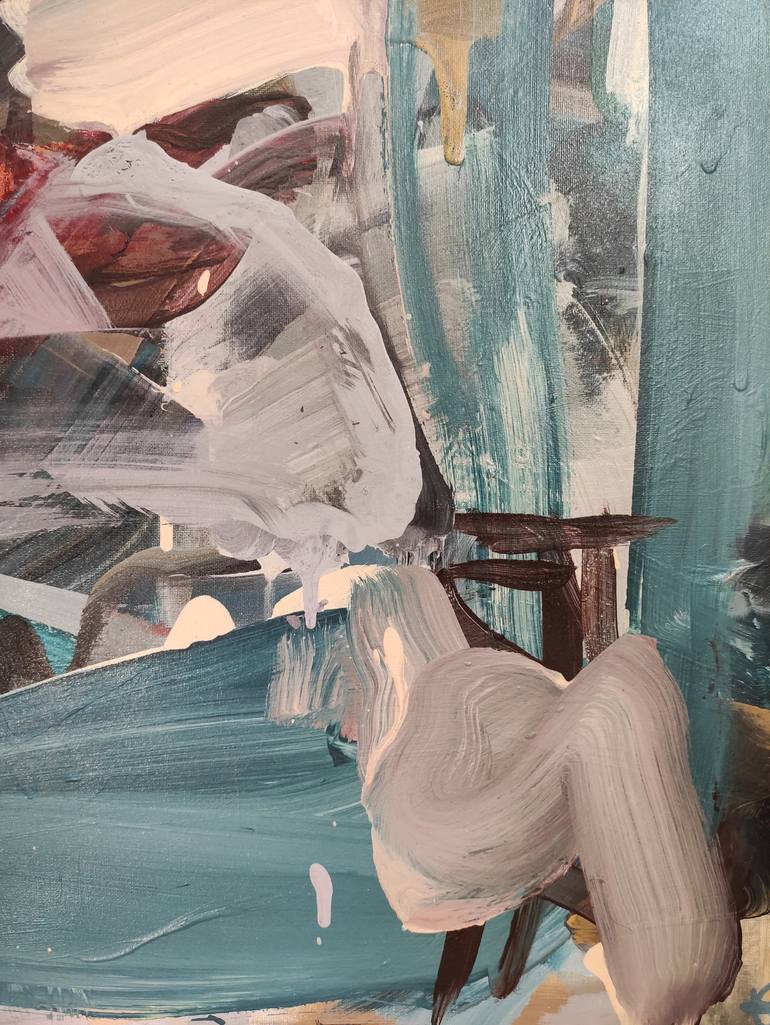 Original Abstract Expressionism Abstract Painting by Tom Glendenning